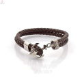 Classic Brown Bulk Purchase Leather Pulsera Fábrica de China